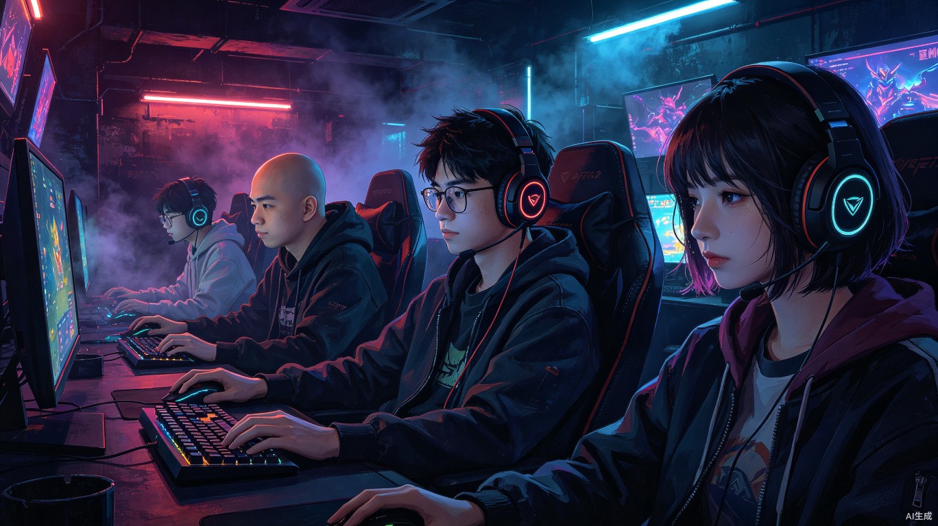 广州城中村网吧